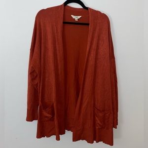 Burnt Orange Cardigan